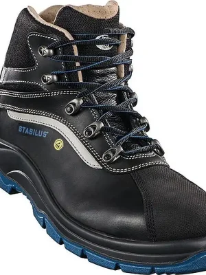 Stabilus Sicherheitsstiefel SPARTACUS MID Gr.42 schwarz/blau S3 SRC ESD EN20345 Direkt Vom Hersteller
