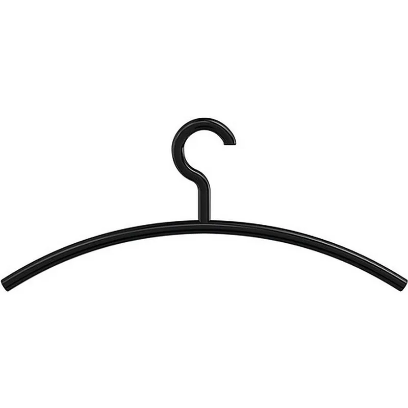 Kleiderb.570.3B 90 Kunststoff 90 tiefschwarz ma B.450mm H.190mm HEWI Neue Kollektion