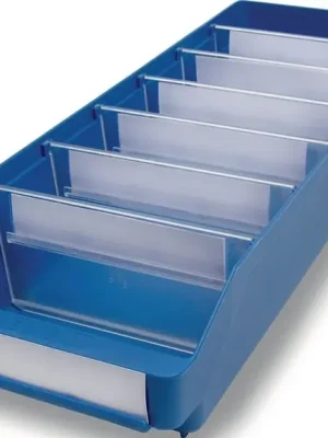 Aktuell Stemo Lagerstandard Regalkasten L500xB180xH95mm blau PP, Menge 20 Stk