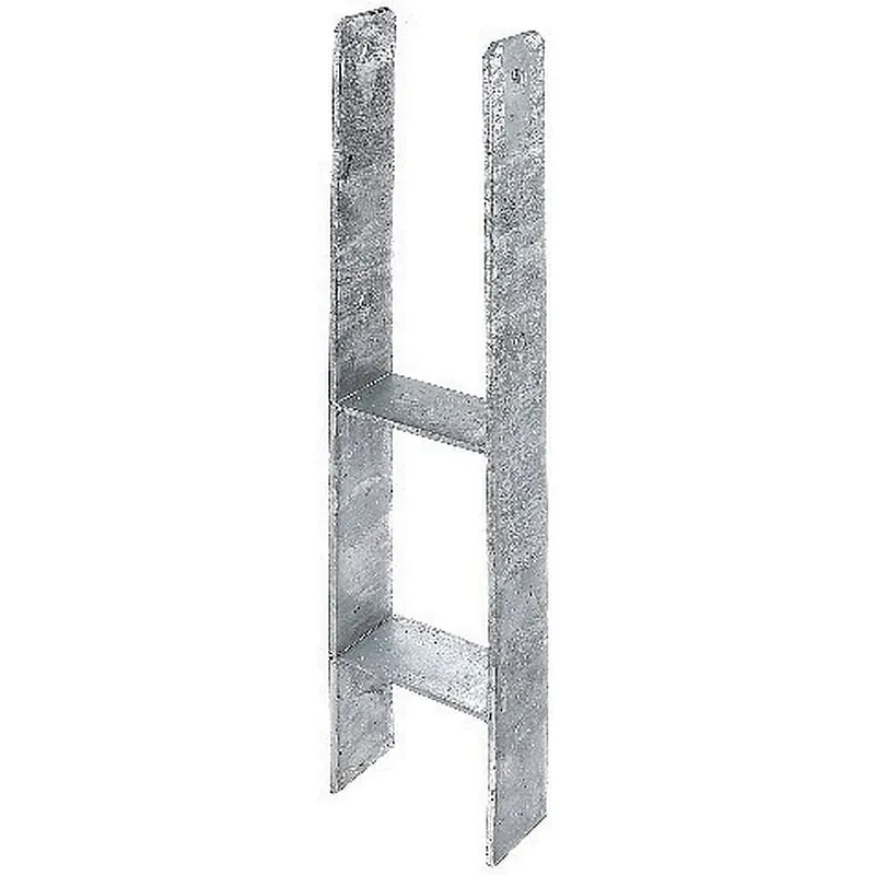 Solange Der Vorrat Reicht GAH Alberts H-Pfostenträger 101x300x600x60mm Stahl roh TZN GAH