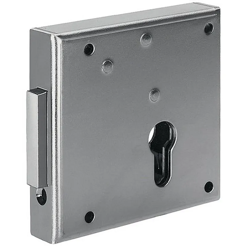 Gittertor-Riegelschloss 100 DIN li.PZ aufliegend 65mm AMF Nur Für Kurze Zeit