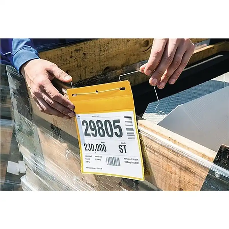 Meistverkauft Dokumententasche B210xH148mm DIN A5 quer mit flex.Drahtbügel gelb 50 DURABLE