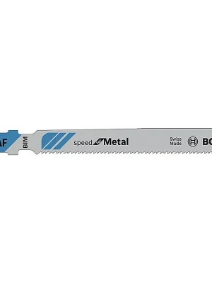 Ausverkauf Stichsägeblatt T 121 AF Gesamt-L.92mm Zahnt.1.2mm BIM 5 St./Karte BOSCH