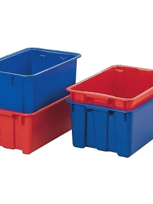 Neu Im Sortiment Alfred Häner Drehstapelbehälter PP blau L600xB400xH350mm LA-KA-PE