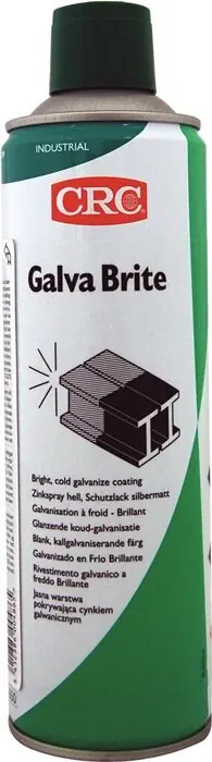 CRC Industries Zinkaluschutzlack GALVA BRITE silber ma 500 ml Spraydose CRC, Menge 12 Stk Geprüft