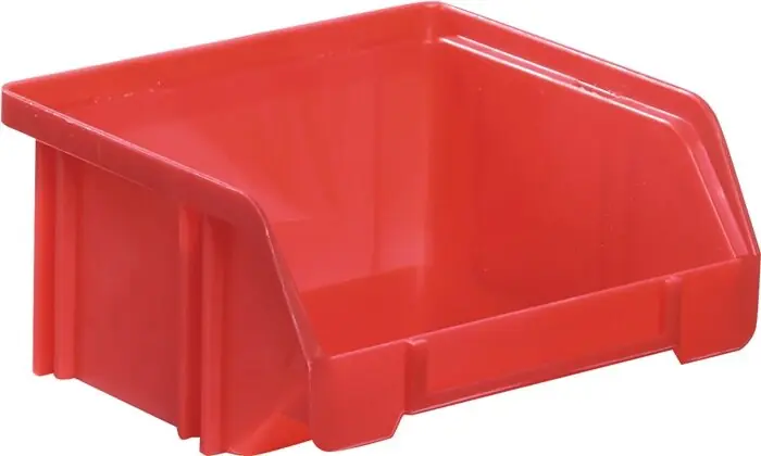 Alfred Häner Sichtlagerkasten LK L85/65xB105xH45mm PS rot LA-KA-PE, Menge 50 Stk Beliebt