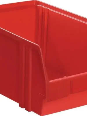 Preisreduziert Alfred Häner Sichtlagerkasten LK L290/266xB140xH130mm PS rot LA-KA-PE, Menge 25 Stk