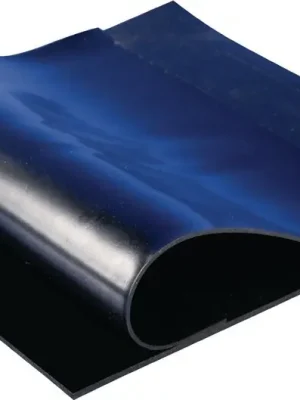 Möller-Industrietechnik Gummiplatte B.1.20m L.10m Ø5mm schwarz NR/SBR mit Gewebeeinlage Rl.MÖLLER, Menge 12 Stk Finale Aktion