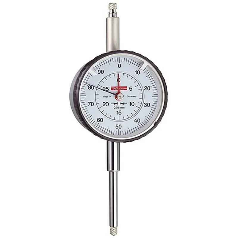 Expressversand Messuhr M2/50T 50mm Abl.0.01mm gr.Messspanne KÄFER