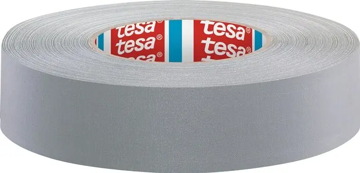 Gewebeband tesaband Premium 4651 grau L.50m B.38mm Rl.TESA, Menge 4 Stk Neu Im Sortiment