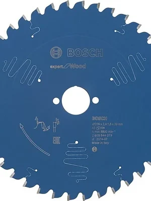 Angebot Bosch Kreissägeblatt Expert for Wood AD 160mm Z.48 WZ Bohr.20mm Schnitt-B.1.8mm