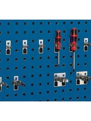 Meistverkauft Werkzeugklemme Ø25mm verzinkt für Lochplatten 5St./Btl.BOTT