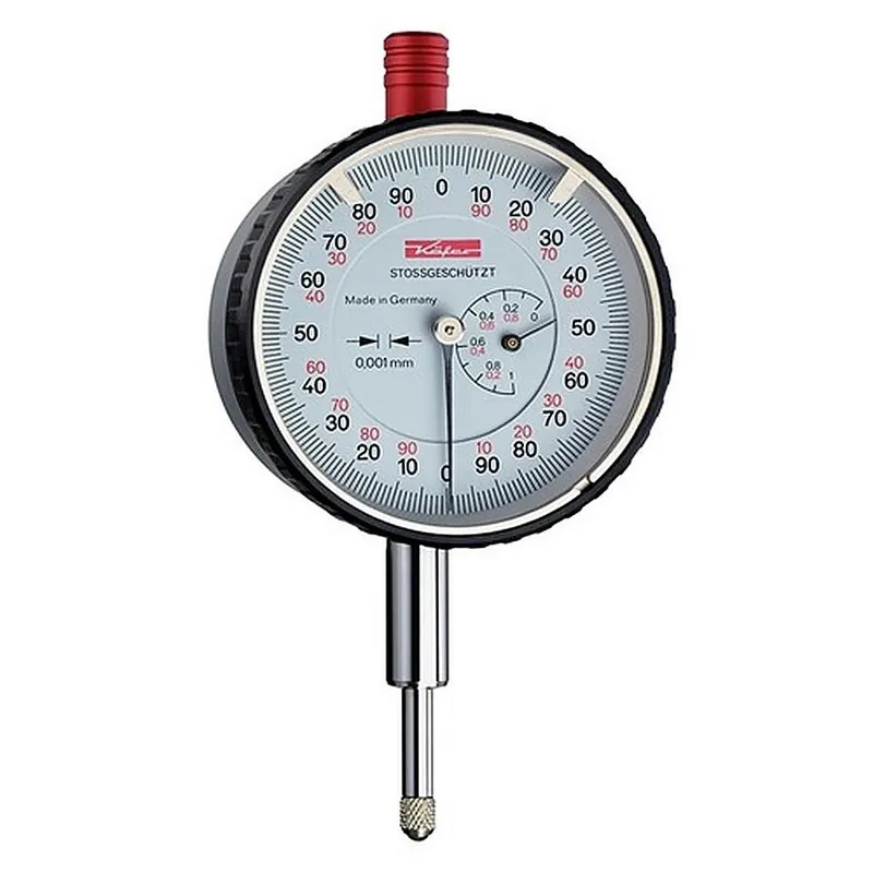 Bestpreis Messuhr FM1000/5 S 5mm Abl.0.001mm mit Stoßschutz KÄFER