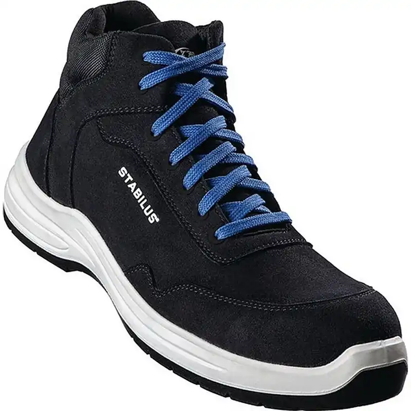 Markenware Stabilus Sicherheitsstiefel JORDEN MID BLACK Gr.41 schwarz S3 SRC ESD EN20345