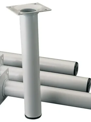 Letzte Chance DIY Möbelfuß weiß 30mm H.800mm Platte ELEMENT SYSTEM, Menge 4 Stk