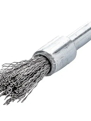 Pinselbürste Ø12mm Schaft 6mm Drahtstärke 0.3mm VA 20000min-¹ LESSMANN Jetzt Bestellen