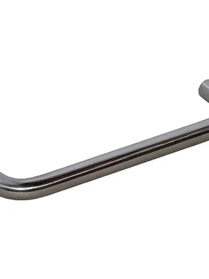 Möbelgriff VA ma geb.128mm Ø10mm verp.im Polybeutel mit Schrauben BMB Heißes Angebot