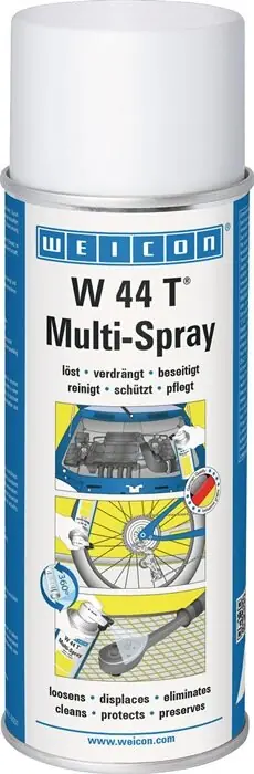 WEICON Multifunktionsöl W 44 T Multi-Spray 400ml Spraydose, Menge 12 Stk Echt