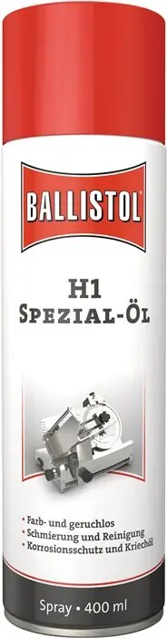 Markenware BAAK Spezial-Öl H1 400 ml Spraydose BALLISTOL, Menge 6 Stk