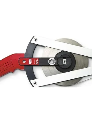 Knallerangebot Bayerische Maß-Industrie Arno Keller Rahmenbandmaß ERGOLINE L.50m Band-B.13mm Acm EG II Alu.gelb Glasfaser BMI
