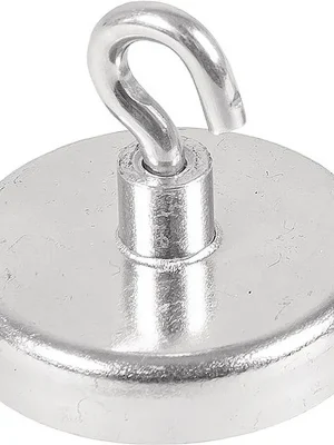Kraftmagnet Ø36mm verzinkt. mit Hak.5St./Karton Rabatt