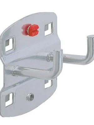 Werkzg.h. Ø6mm T.50mm dop. mit senkrechtem Hakenende für Lochplatten 5St./Btl.KAPPES Rabatt