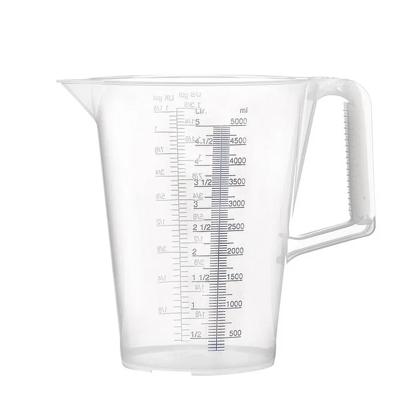 Messbecher 5l blau bedruckte Skala PP PRESSOL Saisonangebot