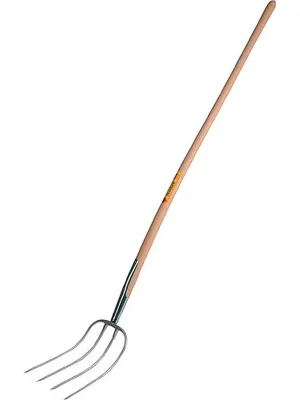 Freund Victoria Dunggabel ABT Standard Zinken-L.310mm 4 Zinken geschmiedet. mit Stiel G.1500g FREUND Kracherpreis