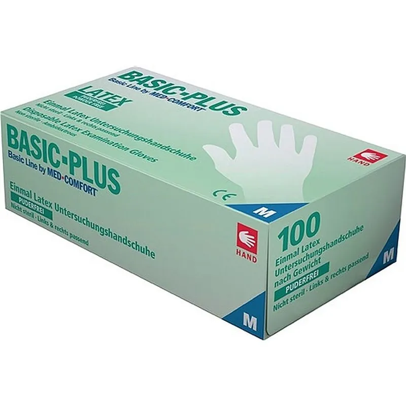 Online Kaufen Einw.-Handsch.Basic Plus Gr.XL hellbeige Latex EN 455 PSA I 100 St./Box AMPRI