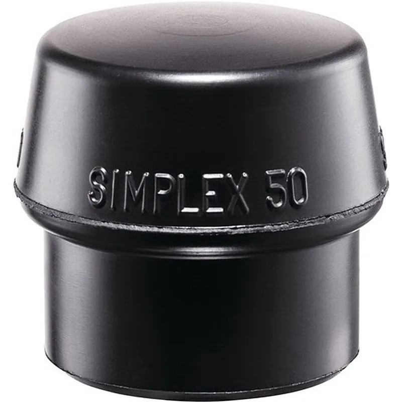 Knallerangebot Schonhammerkopf SIMPLEX Kopf-Ø 60mm Gum.schwarz mittelh.HALDER