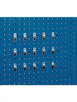 Solange Der Vorrat Reicht Werkzeughaltersortiment 15-tlg. verzinkt für Lochplatten je 5 Hak.T75/100/150mm BOTT