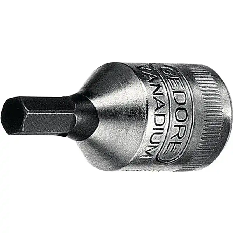 Solange Der Vorrat Reicht Steckschlüsseleinsatz IN 20 1/4 Zoll Innen-6-kant SW 5mm L.37mm GEDORE