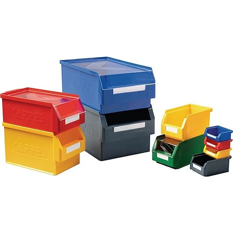 Top-Angebot Sichtlagerkasten L500xB300xH200mm PE blau KAPPES