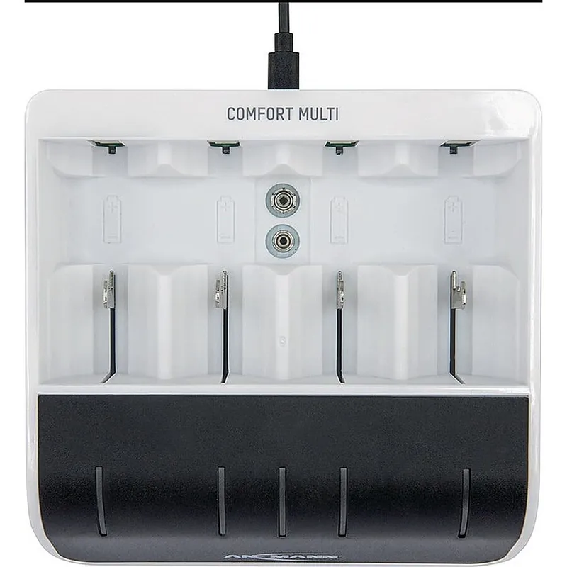Schnellladegerät NiBC-ComfortMulti-USB-cb mit USB-Eingang 1.2 V NiMH ANSMANN Sonderaktion