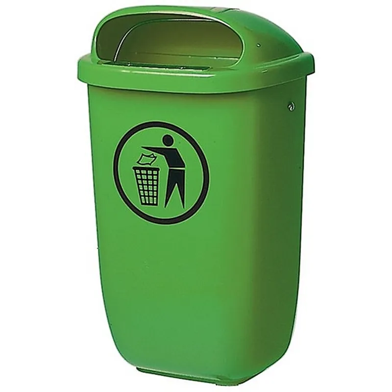 Abfallbehälter H650xB395xT250mm 50l grün SULO Preisknaller