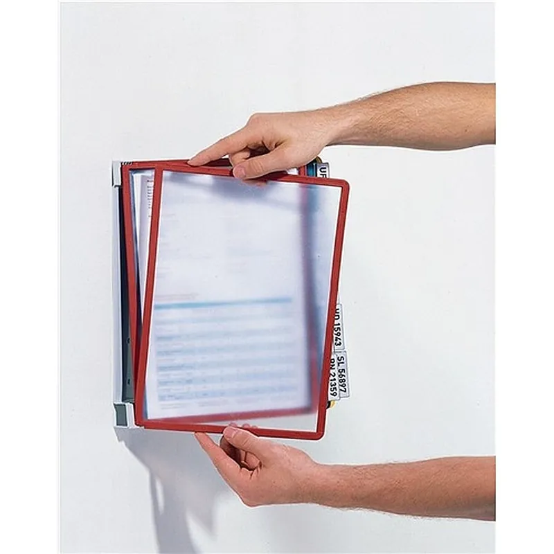 Kracherpreis Wandhalter 20 Sichttafeln mit Profilrahmen DURABLE