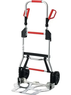Angebot Transportkarre klappbar Stahl Alu.H.1250mm Schaufel-L.420xB595mm Tragfähigkeit 250kg