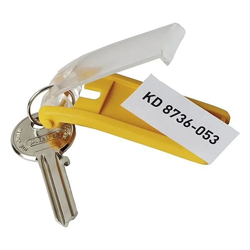 Sichere Zahlung Durable Schlüsselanhänger Key Clip rot Kunststoff