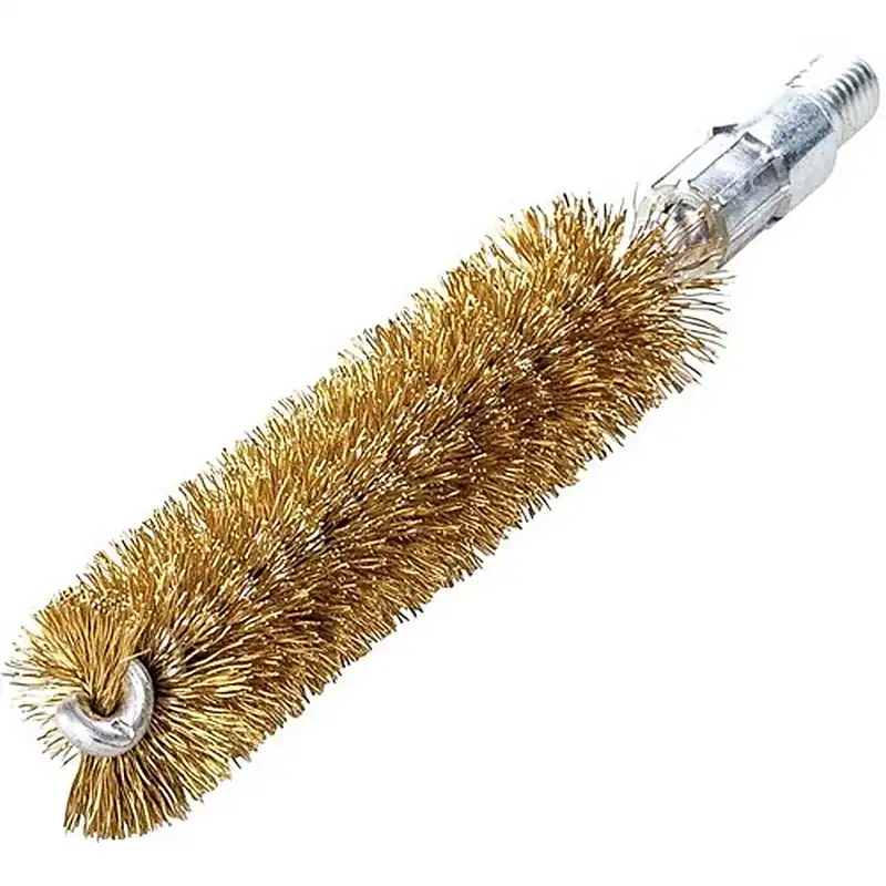 Rohrbürste L.115mm Ø20mm Messingdraht gewellt Besatz-L.80mm LESSMANN Mega-Angebot