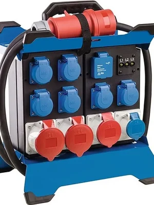 CEE-Standstromverteiler STECKY DUO 4 CEE-Stecker 400V.32 A.5-polig AS-SCHWABE Preiswert