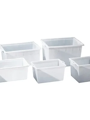 Nur Für Kurze Zeit Otto Graf Kunststoffbehälter eck.65l PE natur L650xB440xH330mm konische Form GRAF