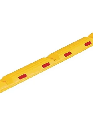 Angebot Leitschwelle L1170xB150xH50mm PP gelb mit roten Reflexstreifen