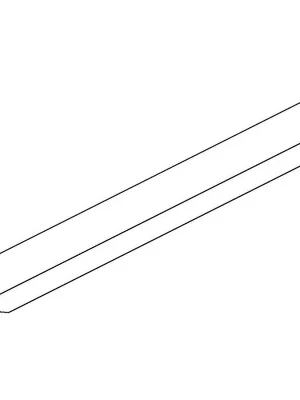 Abdeckp.OL 90 weiß L.2000mm GEZE Sonderangebot