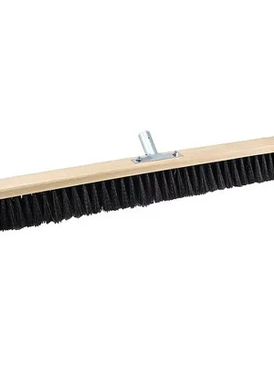 Sorex Saalbesen Qualitätsmischung L.800mm mit Metallstielhalter Flachholz Bestseller