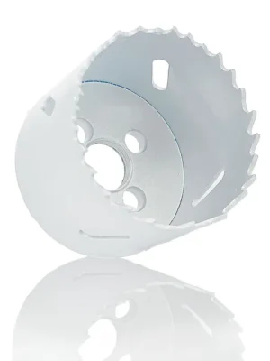 Abverkauf Bimetall Lochsäge weiß Ø 22 mm
