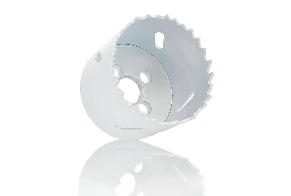 Abverkauf Bimetall Lochsäge weiß Ø 22 mm