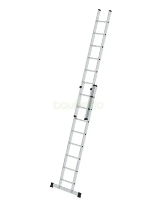 Sprossen-Schiebeleiter 2-teilig mit Standard-Traverse 2x8 Sprossen Sale