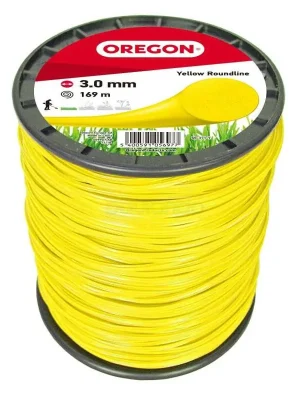 OREGON Mähfaden, Trimmerfaden Gelb Roundline - 3,0 mm - 169 m (69-371-Y) Markenware