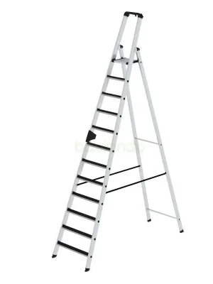 Bestseller Stufen-Stehleiter einseitig begehbar mit clip-step 12 Stufen