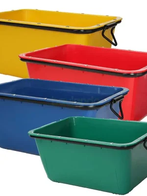 Mörtelmulde, 200 l, grün, Mörtelkübel Mörtelwanne kranbar Versand Am Gleichen Tag